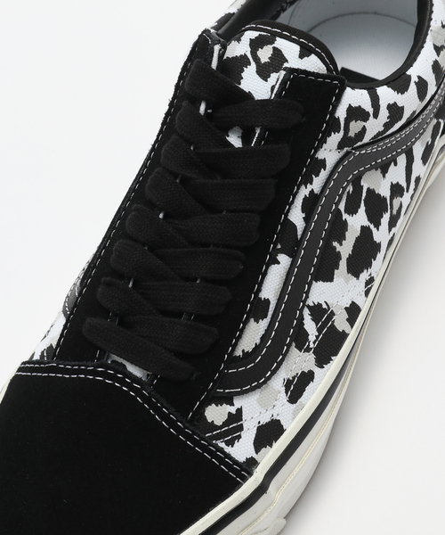 VANS（バンズ）の「VANS(ヴァンズ)  LX Old Skool レオパード VN000D56BA2（スニーカー・メンズ・ブラック系その他・9.5/9/8.5/XX-SMALL/100）」の3枚目の写真