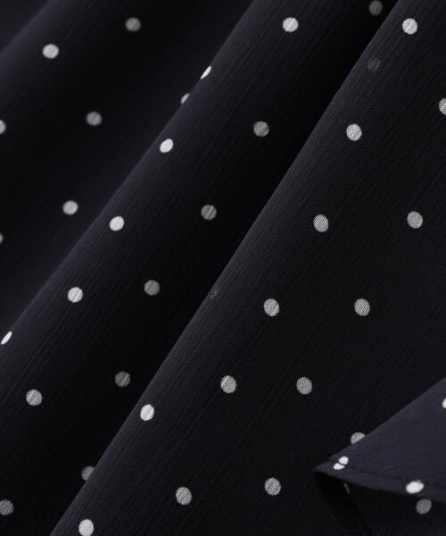PROPORTION BODY DRESSING（プロポーションボディドレッシング）の「ドット柄ブラウス / 1215210605（シャツ/ブラウス・レディース・ブラック/ホワイト系その他/ブラウン・FREE）」の9枚目の写真