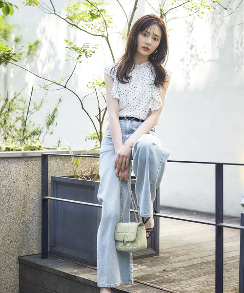 PROPORTION BODY DRESSING（プロポーションボディドレッシング）の「ドット柄ブラウス / 1215210605（シャツ/ブラウス・レディース・ブラック/ホワイト系その他/ブラウン・FREE）」の11枚目の写真