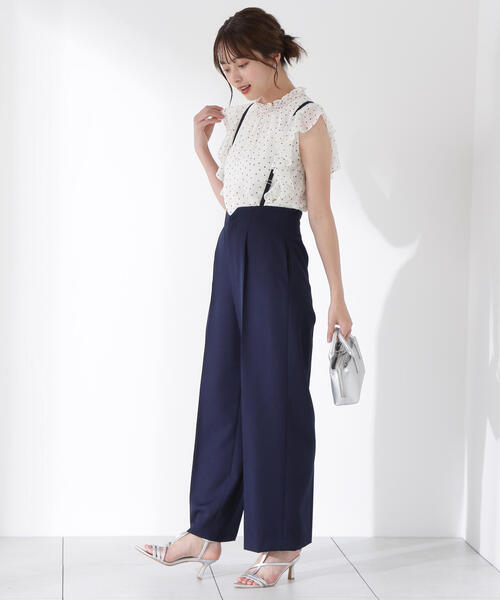 PROPORTION BODY DRESSING（プロポーションボディドレッシング）の「ドット柄ブラウス / 1215210605（シャツ/ブラウス・レディース・ブラック/ホワイト系その他/ブラウン・FREE）」の15枚目の写真