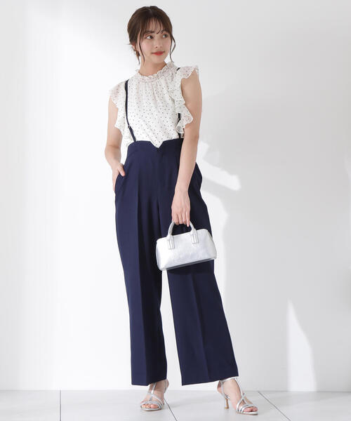 PROPORTION BODY DRESSING（プロポーションボディドレッシング）の「ドット柄ブラウス / 1215210605（シャツ/ブラウス・レディース・ブラック/ホワイト系その他/ブラウン・FREE）」の16枚目の写真