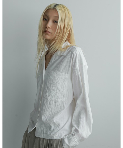 anuke ショートトップス anuke アンヌーク 2025SpringSummer トップス Velour Short Tops