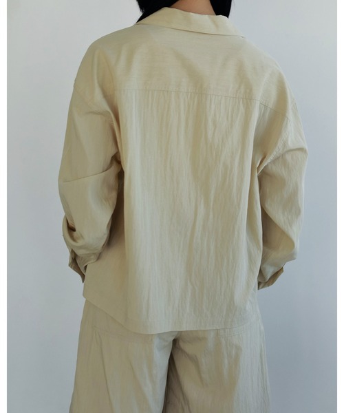 セール】Pocket Short Shirts（シャツ/ブラウス）｜anuke