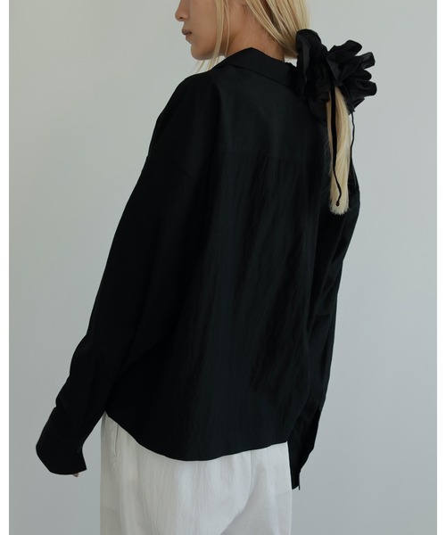 anuke ショートトップス anuke アンヌーク 2025SpringSummer トップス Velour Short Tops