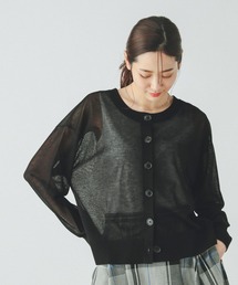 GLOBAL WORK | シアークルーカーディガン/288084(カーディガン/ボレロ)