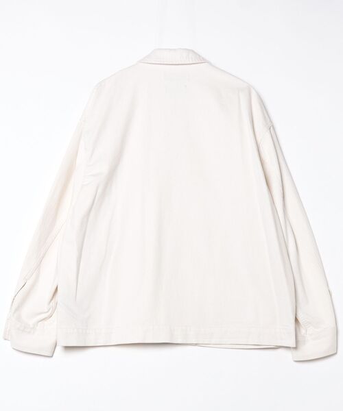 CULLNI（クルニ）の「DOUBLE POCKET ZIP UP JACKET（デニムジャケット・メンズ・ダークインディゴブルー/アイボリー/ブラック・1/2）」の17枚目の写真