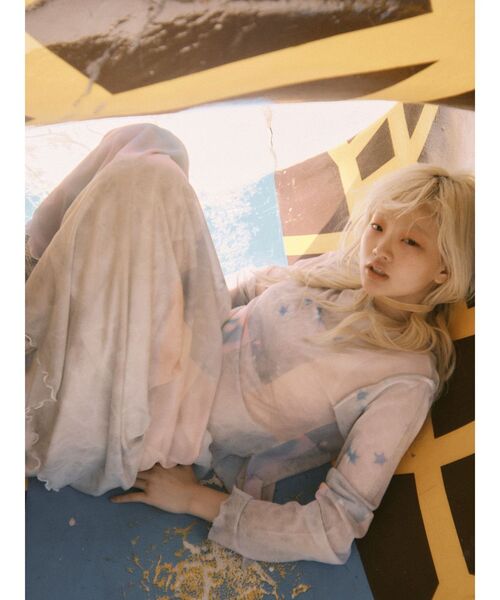 merry jenny（メリージェニー）の「dreamingメッシュtops（Tシャツ/カットソー・レディース・ピンク/グリーン・FREE）」の21枚目の写真