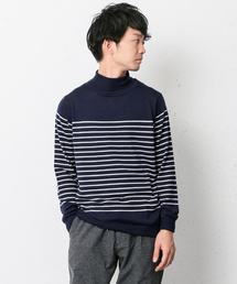 URBAN RESEARCH DOORS MENS | DOORS Washable Wool Turtle Knit(ニット/セーター)