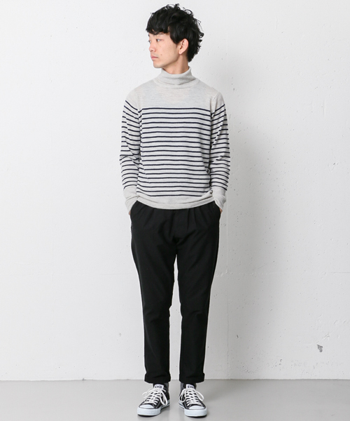 URBAN RESEARCH DOORS MENS（アーバンリサーチ ドアーズ メンズ）の「DOORS Washable Wool Turtle Knit（ニット/セーター・メンズ・ブルー/カモフラージュ/ホワイト系その他/グリーン/グレー・40/38）」の6枚目の写真