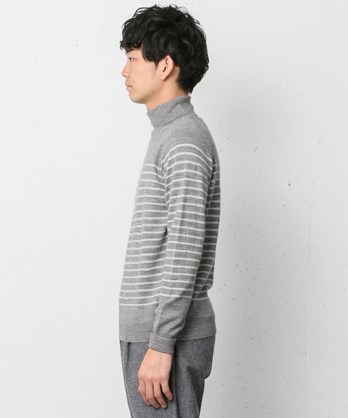 URBAN RESEARCH DOORS MENS（アーバンリサーチ ドアーズ メンズ）の「DOORS Washable Wool Turtle Knit（ニット/セーター・メンズ・ブルー/カモフラージュ/ホワイト系その他/グリーン/グレー・40/38）」の11枚目の写真