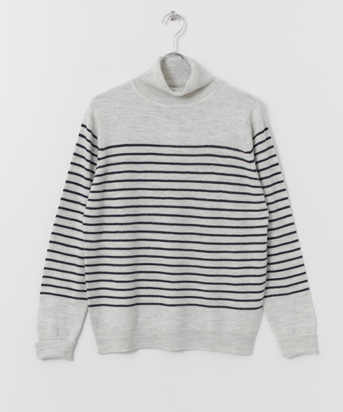 URBAN RESEARCH DOORS MENS（アーバンリサーチ ドアーズ メンズ）の「DOORS Washable Wool Turtle Knit（ニット/セーター・メンズ・ブルー/カモフラージュ/ホワイト系その他/グリーン/グレー・40/38）」の13枚目の写真