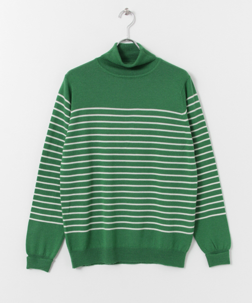 URBAN RESEARCH DOORS MENS（アーバンリサーチ ドアーズ メンズ）の「DOORS Washable Wool Turtle Knit（ニット/セーター・メンズ・ブルー/カモフラージュ/ホワイト系その他/グリーン/グレー・40/38）」の17枚目の写真