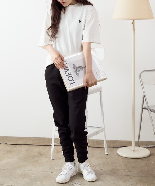 ROOPTOKYO(ループトウキョウ)の「U.S. POLO ASSN./ユーエスポロアッスン クルーショートスリーブ刺繍Tシャツ(Tシャツ/カットソー・メンズ・ダークグリーン/ホワイト・M/S/L/LL)」の17枚目の写真