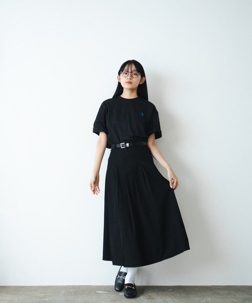 ROOPTOKYO(ループトウキョウ)の「U.S. POLO ASSN./ユーエスポロアッスン クルーショートスリーブ刺繍Tシャツ(Tシャツ/カットソー・メンズ・ダークグリーン/ホワイト・M/S/L/LL)」の9枚目の写真