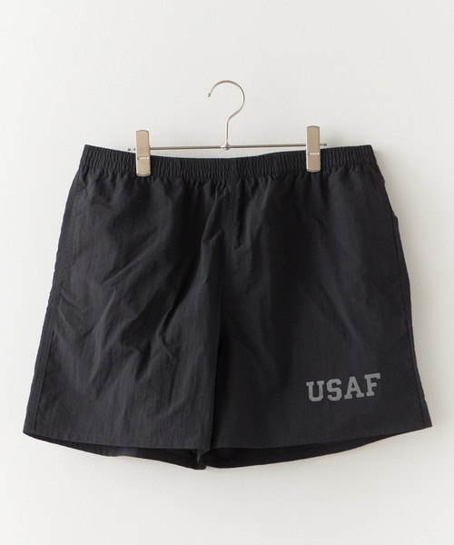 made in standard (メイドインスタンダード)の「MADE IN STANDARD/メイドインスタンダード USAF 5INCH BAGGY SHORTS ショーツ メンズ 秋物 秋服 2026年秋冬(その他パンツ・メンズ・パープル/ブラウン/ブラック・XL/M/L)」の4枚目の写真