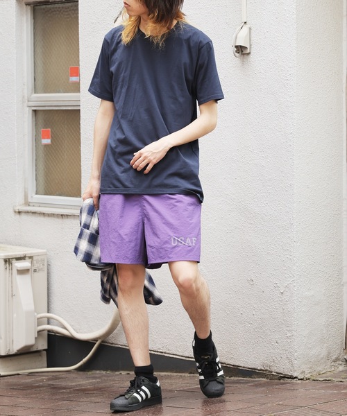 made in standard (メイドインスタンダード)の「MADE IN STANDARD/メイドインスタンダード USAF 5INCH BAGGY SHORTS ショーツ メンズ 秋物 秋服 2026年秋冬(その他パンツ・メンズ・パープル/ブラウン/ブラック・XL/M/L)」の21枚目の写真