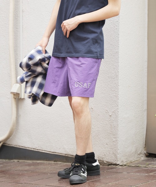 made in standard (メイドインスタンダード)の「MADE IN STANDARD/メイドインスタンダード USAF 5INCH BAGGY SHORTS ショーツ メンズ 秋物 秋服 2026年秋冬(その他パンツ・メンズ・パープル/ブラウン/ブラック・XL/M/L)」の19枚目の写真