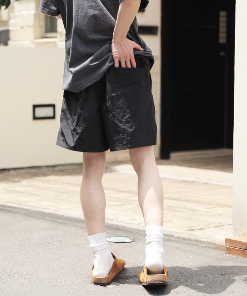 made in standard (メイドインスタンダード)の「MADE IN STANDARD/メイドインスタンダード USAF 5INCH BAGGY SHORTS ショーツ メンズ 秋物 秋服 2026年秋冬(その他パンツ・メンズ・パープル/ブラウン/ブラック・XL/M/L)」の7枚目の写真