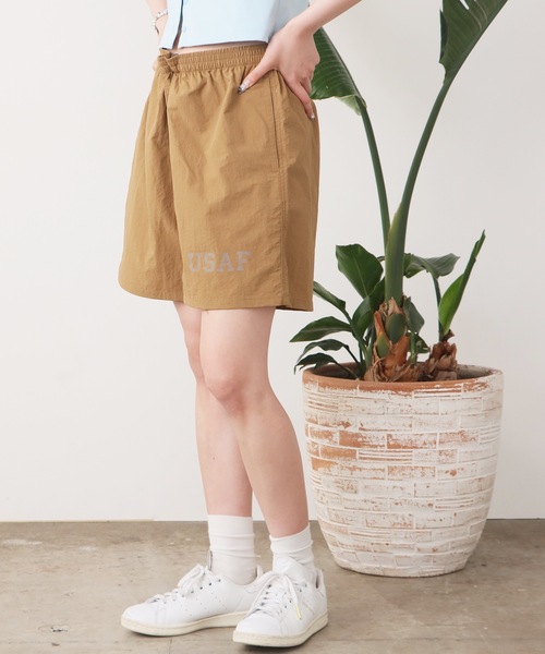 made in standard (メイドインスタンダード)の「MADE IN STANDARD/メイドインスタンダード USAF 5INCH BAGGY SHORTS ショーツ メンズ 秋物 秋服 2026年秋冬(その他パンツ・メンズ・パープル/ブラウン/ブラック・XL/M/L)」の14枚目の写真