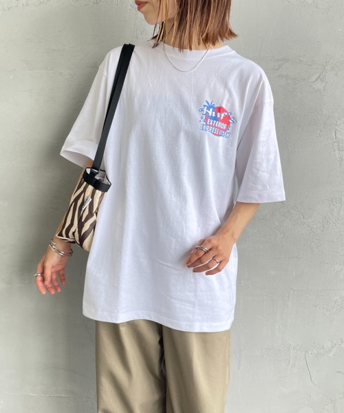 HUF/ハフ] FULL SERVICE バックプリント ショートスリーブT