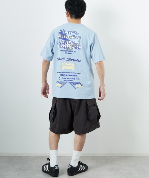 HUF/ハフ] FULL SERVICE バックプリント ショートスリーブT
