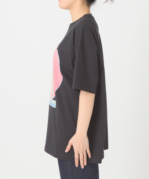 B.C STOCK(ベーセーストック)の「【WEB+一部店舗限定】モコゾウ x ハーハフー UFO TEE(Tシャツ/カットソー・レディース・ホワイト/ブラック系その他・FREE)」の13枚目の写真