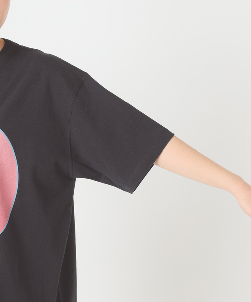 B.C STOCK(ベーセーストック)の「【WEB+一部店舗限定】モコゾウ x ハーハフー UFO TEE(Tシャツ/カットソー・レディース・ホワイト/ブラック系その他・FREE)」の10枚目の写真