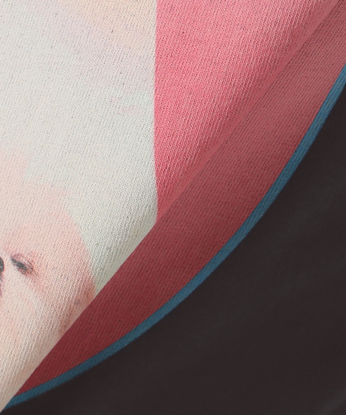 B.C STOCK(ベーセーストック)の「【WEB+一部店舗限定】モコゾウ x ハーハフー UFO TEE(Tシャツ/カットソー・レディース・ホワイト/ブラック系その他・FREE)」の6枚目の写真