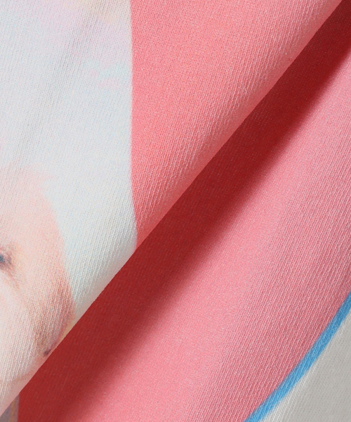 B.C STOCK(ベーセーストック)の「【WEB+一部店舗限定】モコゾウ x ハーハフー UFO TEE(Tシャツ/カットソー・レディース・ホワイト/ブラック系その他・FREE)」の3枚目の写真