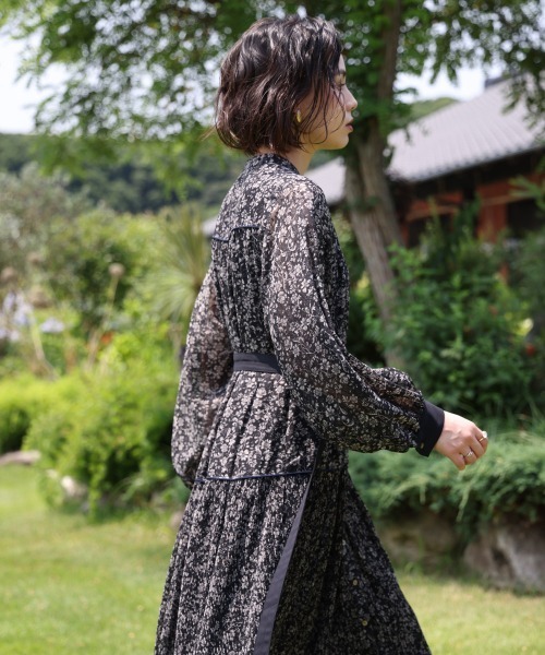 セール】フラワープリーツワンピース（ワンピース）｜Bou Jeloud