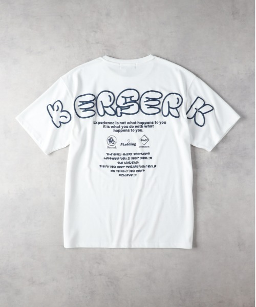 Right-on(ライトオン)の「Other(ソノタ)【メンズ】発砲バックプリントTシャツ(Tシャツ/カットソー・メンズ・ブラック/ホワイト/グリーン・L/XL/M)」の4枚目の写真