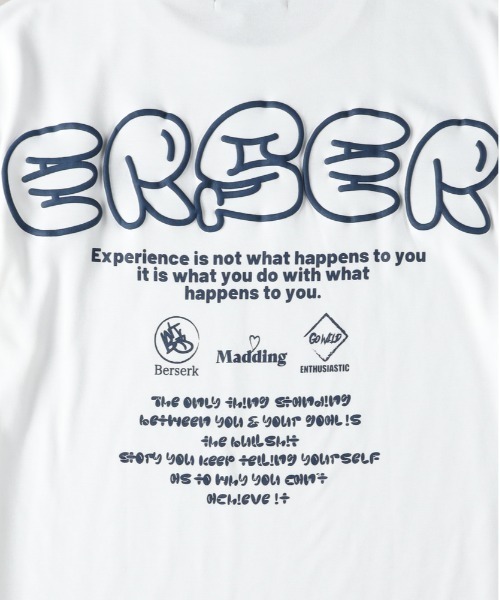 Right-on(ライトオン)の「Other(ソノタ)【メンズ】発砲バックプリントTシャツ(Tシャツ/カットソー・メンズ・ブラック/ホワイト/グリーン・L/XL/M)」の5枚目の写真