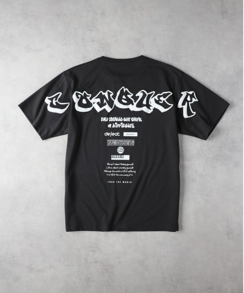 Right-on(ライトオン)の「Other(ソノタ)【メンズ】発砲バックプリントTシャツ(Tシャツ/カットソー・メンズ・ブラック/ホワイト/グリーン・L/XL/M)」の7枚目の写真