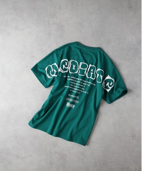 Right-on(ライトオン)の「Other(ソノタ)【メンズ】発砲バックプリントTシャツ(Tシャツ/カットソー・メンズ・ブラック/ホワイト/グリーン・L/XL/M)」の10枚目の写真