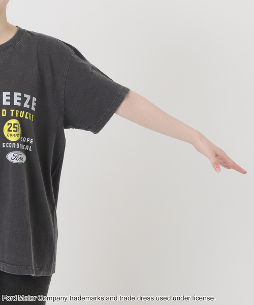 GOOD ROCK SPEED(グッドロックスピード)の「別注【GOOD ROCK SPEED】FORD TEE:Tシャツ(Tシャツ/カットソー・レディース・ホワイト/ブラック系その他・MEDIUM)」の21枚目の写真