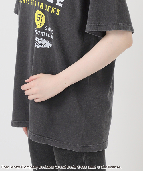 GOOD ROCK SPEED(グッドロックスピード)の「別注【GOOD ROCK SPEED】FORD TEE:Tシャツ(Tシャツ/カットソー・レディース・ホワイト/ブラック系その他・MEDIUM)」の22枚目の写真
