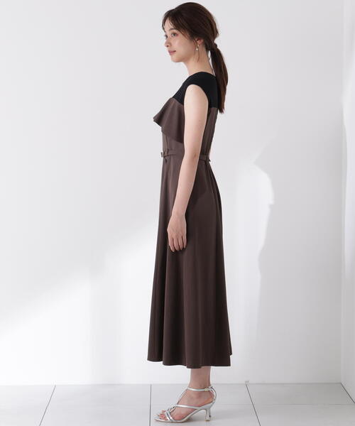 PROPORTION BODY DRESSING(プロポーションボディドレッシング)の「ニットドッキングレイヤード風ワンピース / 1215240703(ワンピース・レディース・カーキ/ブラウン・MEDIUM/P/S)」の11枚目の写真