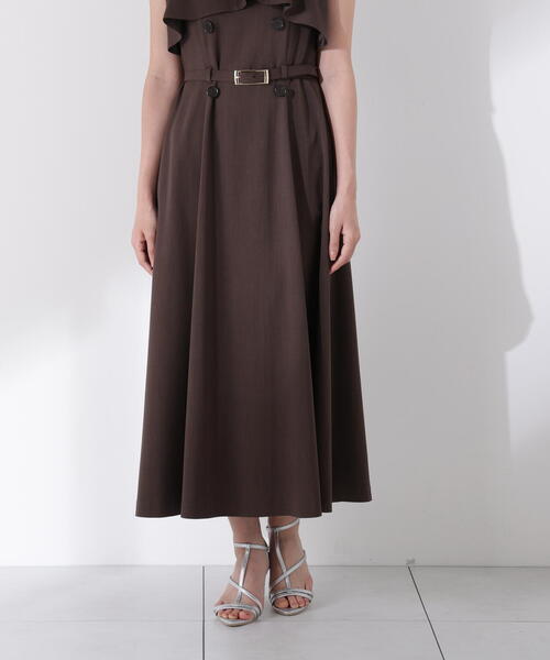 PROPORTION BODY DRESSING(プロポーションボディドレッシング)の「ニットドッキングレイヤード風ワンピース / 1215240703(ワンピース・レディース・カーキ/ブラウン・MEDIUM/P/S)」の13枚目の写真