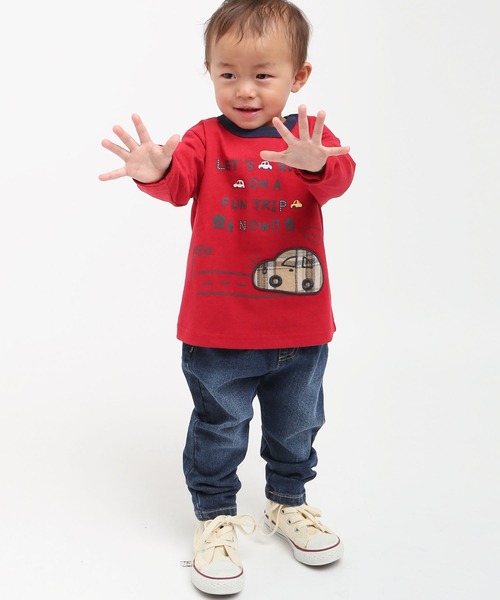 DILASH(ディラッシュ)の「ストレッチデニムパンツ(デニムパンツ・キッズ・サックスブルー/ブルー・140/130/120/110/100/90)」の11枚目の写真