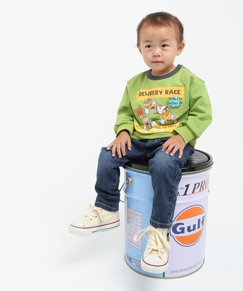 DILASH(ディラッシュ)の「ストレッチデニムパンツ(デニムパンツ・キッズ・サックスブルー/ブルー・140/130/120/110/100/90)」の3枚目の写真