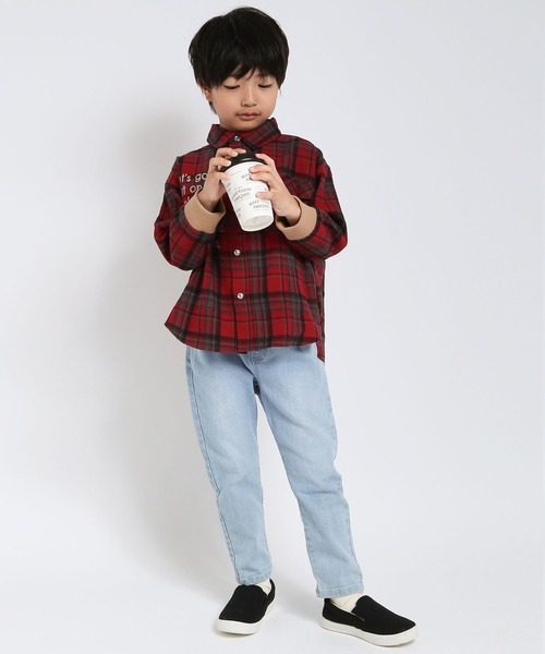DILASH(ディラッシュ)の「ストレッチデニムパンツ(デニムパンツ・キッズ・サックスブルー/ブルー・140/130/120/110/100/90)」の9枚目の写真