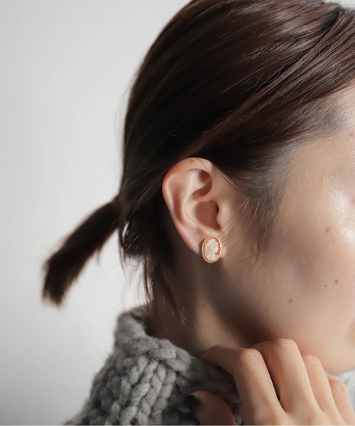 カメオイヤリング | NOMBRE IMPAIR