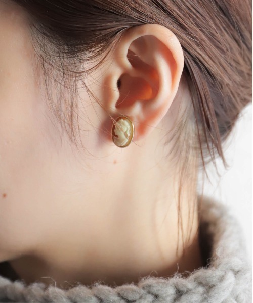 カメオイヤリング | NOMBRE IMPAIR