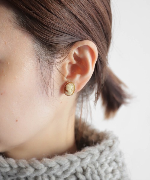 カメオイヤリング | NOMBRE IMPAIR