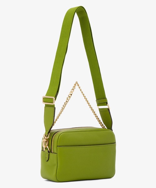 MICHAEL KORS（マイケルコース）の「BRYANT ぺブル レザー カメラ