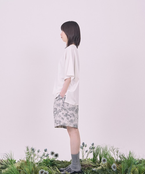 Nora Lily(ノラリリー)の「【Nora Lily】Embroidery Heritage Logo Ease Tee(Tシャツ/カットソー・メンズ・ブラック/ホワイト/グリーン/ネイビー・FREE)」の16枚目の写真