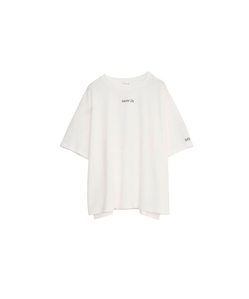 Nora Lily(ノラリリー)の「【Nora Lily】Embroidery Heritage Logo Ease Tee(Tシャツ/カットソー・メンズ・ブラック/ホワイト/グリーン/ネイビー・FREE)」の19枚目の写真