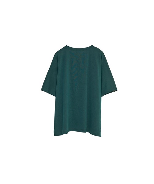 Nora Lily(ノラリリー)の「【Nora Lily】Embroidery Heritage Logo Ease Tee(Tシャツ/カットソー・メンズ・ブラック/ホワイト/グリーン/ネイビー・FREE)」の12枚目の写真