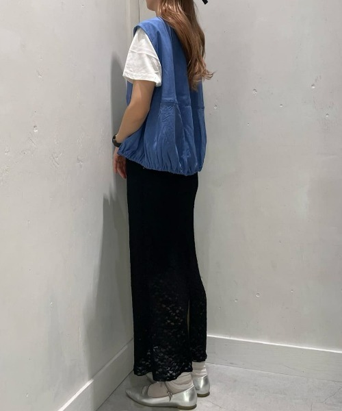 Right-on（ライトオン）の「【HONEYSUCKLE ROSE】レースタイトスカート（スカート・レディース・ブラック/オフホワイト・L/M）」の15枚目の写真