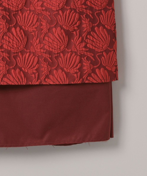 eL（エル）の「【eL】Jacquard I Line Skirt/575686（スカート・レディース・レッド系その他/ブルー系その他・FREE）」の6枚目の写真